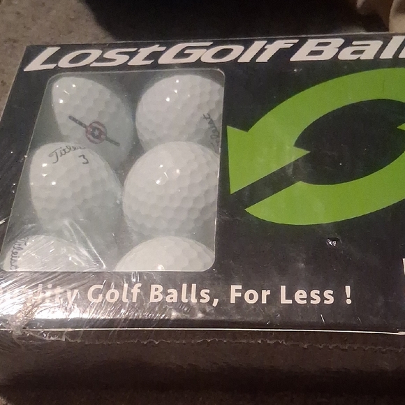 Lost Golf Balls Other - Lost Golf Balls Recycled Golf Balls 12-Pack Sealed Box